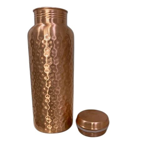 Hammered Lacquer Copper Water Bottle Ml At Rs Piece In