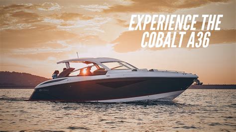 Cobalt Boats A36 Yacht Walkthrough YouTube