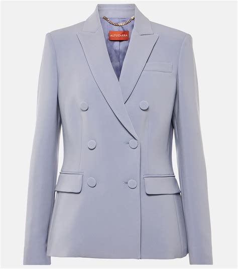 Indiana Double Breasted Blazer In Blue Altuzarra Mytheresa