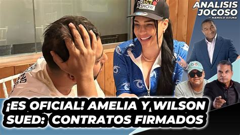 Analisis Jocoso Es Oficial Amelia Y Wilson Sued Unen Fuerzas