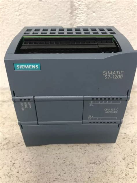 SIEMENS SIMATIC S7 1200 Series PLC CPU For Use With SIMATIC S7 1200