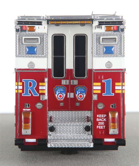 Fire Replicas Fdny Rescue 1” Rolling Tribute To New Yorks Bravest