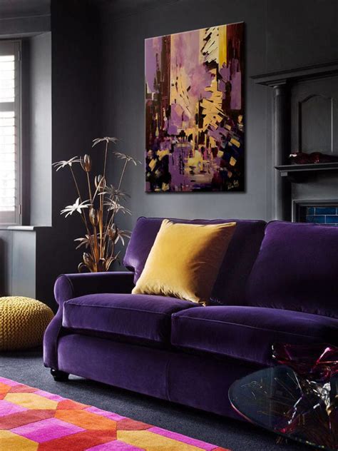 Decorating With Color Statement Bold Color Sofa Colourful Living