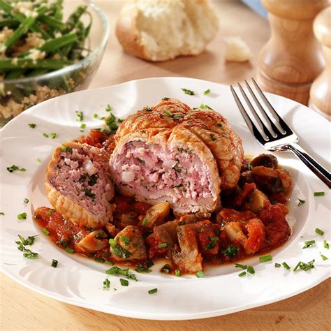 Paupiettes De Porc Aux Champignons Au Cookeo