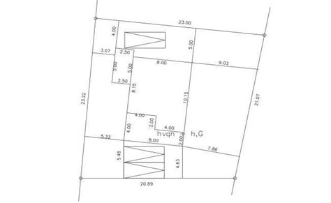 Drawings 2d View Of A Topographical Landscaping Area In Autocad