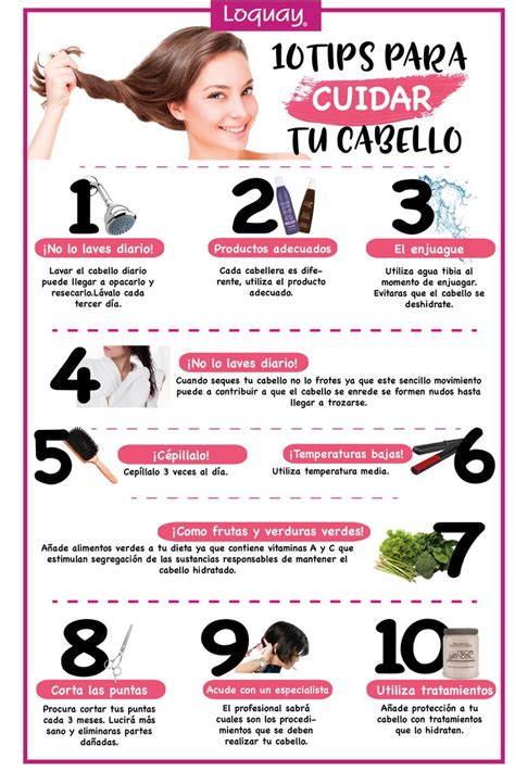 10 Tips Para Cuidar Tu Cabello Cuidados Para El Cabello Consejos