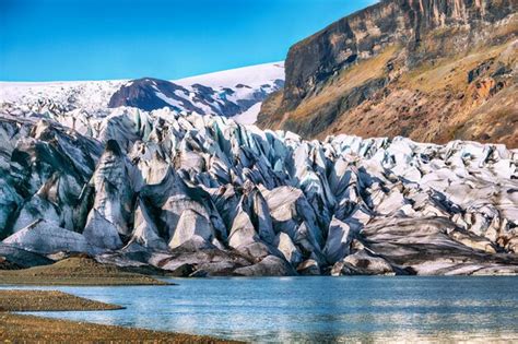 Premium Photo Breathtaking View Of Skaftafellsjokull Glacier Tongue