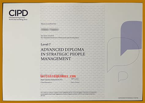 Fake CIPD Certificate | Buy Fake Diplomas, High School, College ...