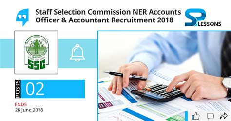 Ssc Ner Accounts Officer And Accountant Recruitment