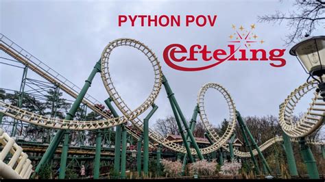 Python Front Row On Ride Pov Efteling Youtube