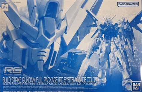 P Bandai Rg Build Strike Gundam Full Package Rg System Image