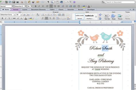 DIY Tutorial FREE Printable Invitation And RSVP Card Template Boho