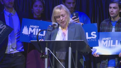 Maine Governor Janet Mills Elected To Serve Second Term