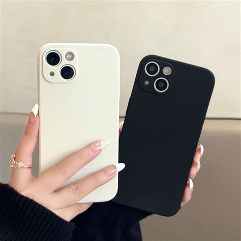 Straight Edge Silicone Case For Oppo A79 A38 A18 A98 A58 A78 A17k A96