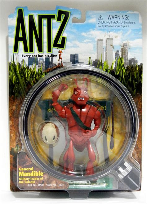 General Mandible Action Figure Antz Movie Dreamworks Playmates 1998 ...