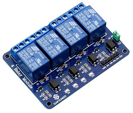 4 Channel 5V Relay Module - Wiki