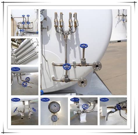 M Mpa Vertical Horizontal Pressure Vessel Liquid Nitrogen Oxygen