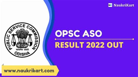 OPSC ASO Result 2022 Out Here S List Of 1104 Shortlisted Candidates