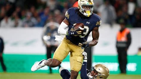 No 13 Notre Dame Is Hoping To Keep Its Revamped Offense Chugging In