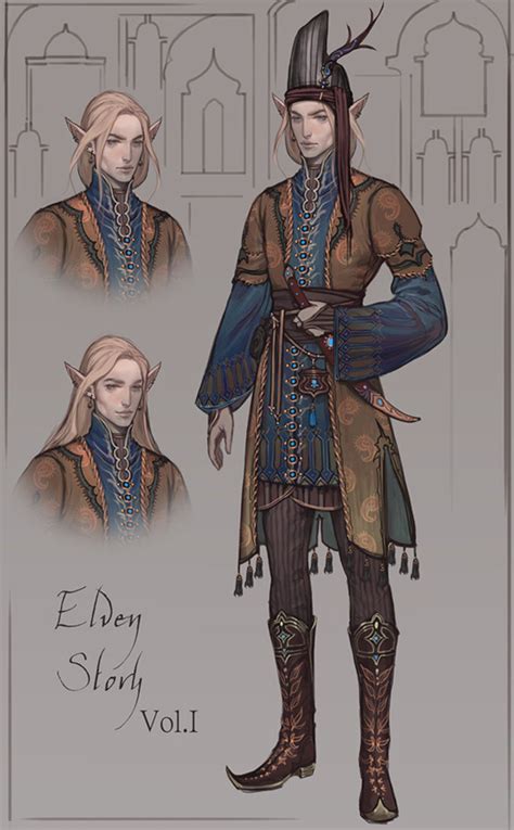 Elf And Elven Character Art Design Gallery