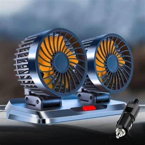 Ventilateur De Voiture Avec D Immatriculation Électrique 5V 12V 24V