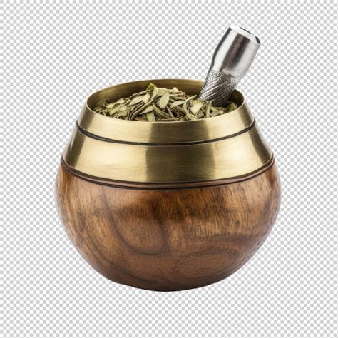 Yerba Mate Aislado En Un Fondo Transparente Ia Generativa Archivo Psd