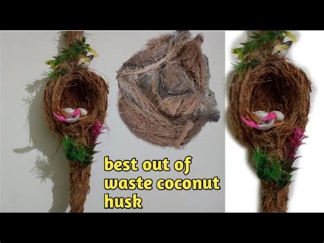 Coconut Craft Ideas Coconut Husk Craft Ideas Handmade Coconut