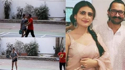 Aamir Khan And Fatima Sana Shaikh Spotted Playing Pickleball HashtagU