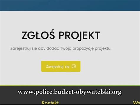 Ruszy A Kolejna Edycja Polickiego Bud Etu Obywatelskiego