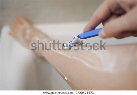 Shave Razor Shaving Legs Disposable Razor Stock Photo 2220591473 ...