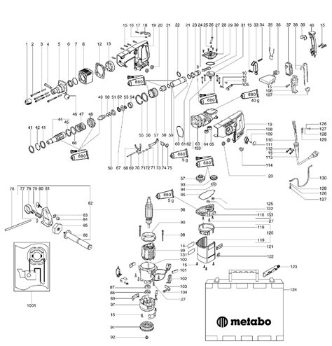 Metabo Bhe6046s 606046422 Parts List Metabo Bhe6046s 606046422