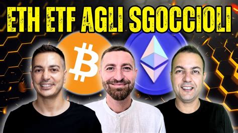 ETHEREUM ETF SIAMO AGLI SGOCCIOLI BITCOIN A 350 000 DOLLARI