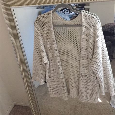 Brandy Melville Sweaters Brandy Melville Knit Cardigan Ash Grey Poshmark