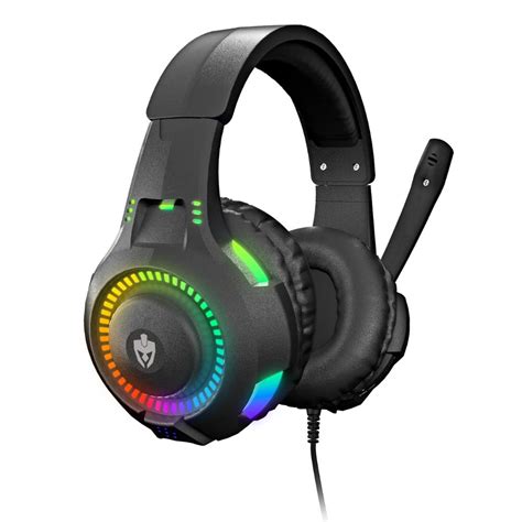 Headset Gamer Rival EG 307 Fio E LED RGB PS4 Xbox PC Cel Shopee