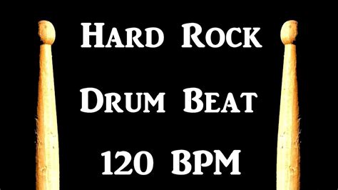 Modern Rock Drum Track 120 BPM Drum Beats For Bass Guitar