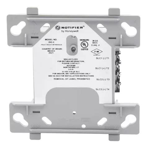 Módulo Aislador De Lazo Slc Tecnología Flashscan De Notif Envío gratis