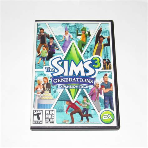 The Sims 3 Generations Pc Game Expansion Pack Complete 2011 Ebay