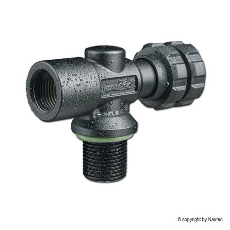 Nautec DARKLINE SLS Valve NITROX M26 232bar M25x2 DIVEAVENUE