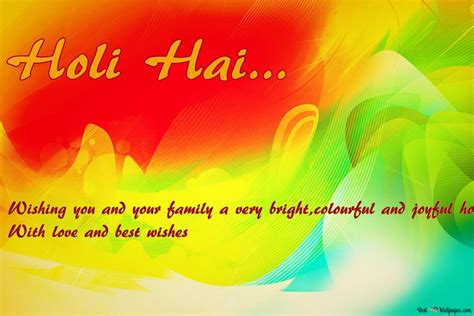 Happy Holi [with love & best wishes] 2K wallpaper download