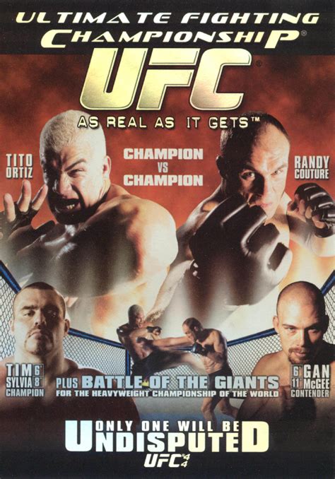 Best Buy Ultimate Fighting Championship Vol Undisputed Dvd