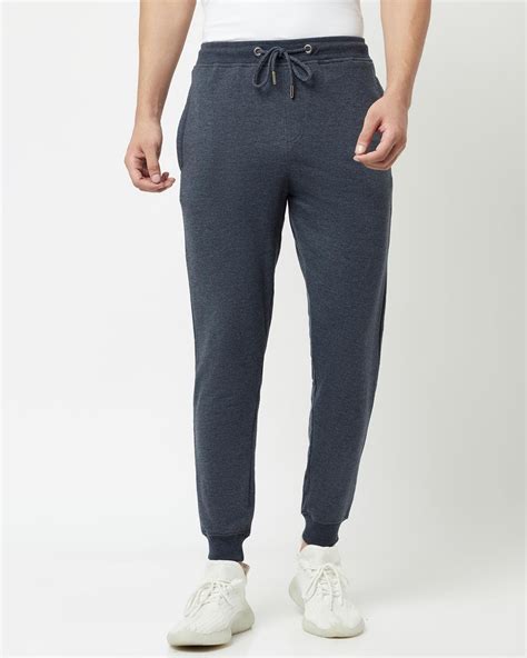 Buy Mens Grey Joggers Online At Bewakoof