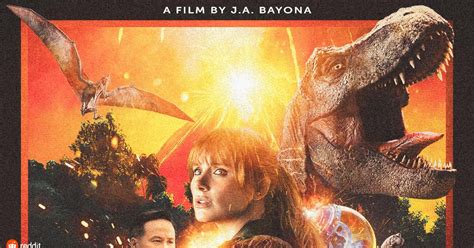 1 Drew Struzan Inspired Jurassic World Fallen Kingdom Movie Poster By Nima Nakhshab Jurassicpark