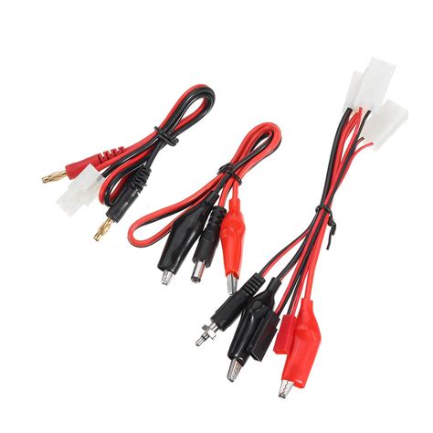 Rc Charging Cable Set Big Tamiya Plug To Mm Banana Plug Cable