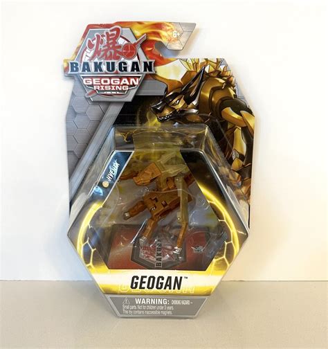 Bakugan Geogan Rising Aureleus Gold Hyenix Ultra Transforming Rare