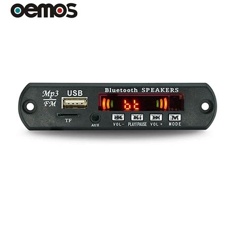 Dc V V W Amplificador Mp Decodificador Placa Bluetooth Carro