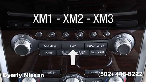 How To Use The Audio System With Navigation On Your Nissan