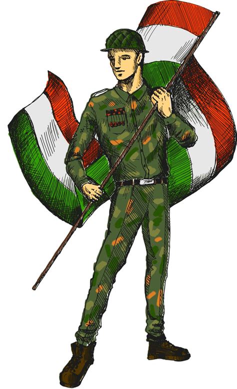 Indian soldier holding flag army day png image | Army drawing, Soldier drawing, Army day