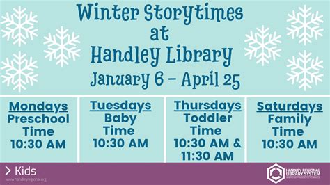 Baby Time Handley Regional Library System