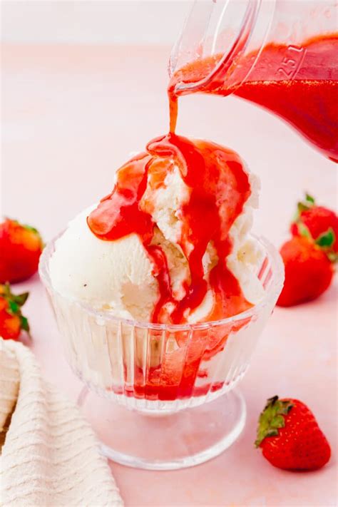 Easy Strawberry Coulis Recipe Strawberry Sauce