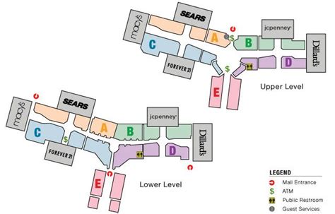 Woodland Hills Mall Map